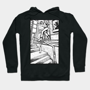 Backside Lipslide in High Heels Hoodie